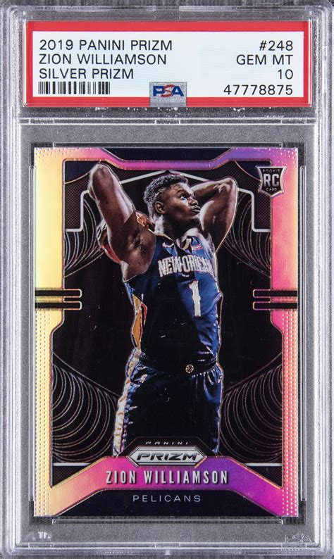 Panini prizm silver - Dec 4, 2019 · 2019-20 Panini Prizm Basketball Base / Inserts. Keeping the signature Prizm look, 2019-20 Panini Prizm Basketball contains 300 base cards with thick borders. The extensive parallel lineup, numbered to 299 or less, includes Silver, Gold and Black Prizms. Hobby boxes each total 22 Prizms, so they are clearly in good supply overall. 